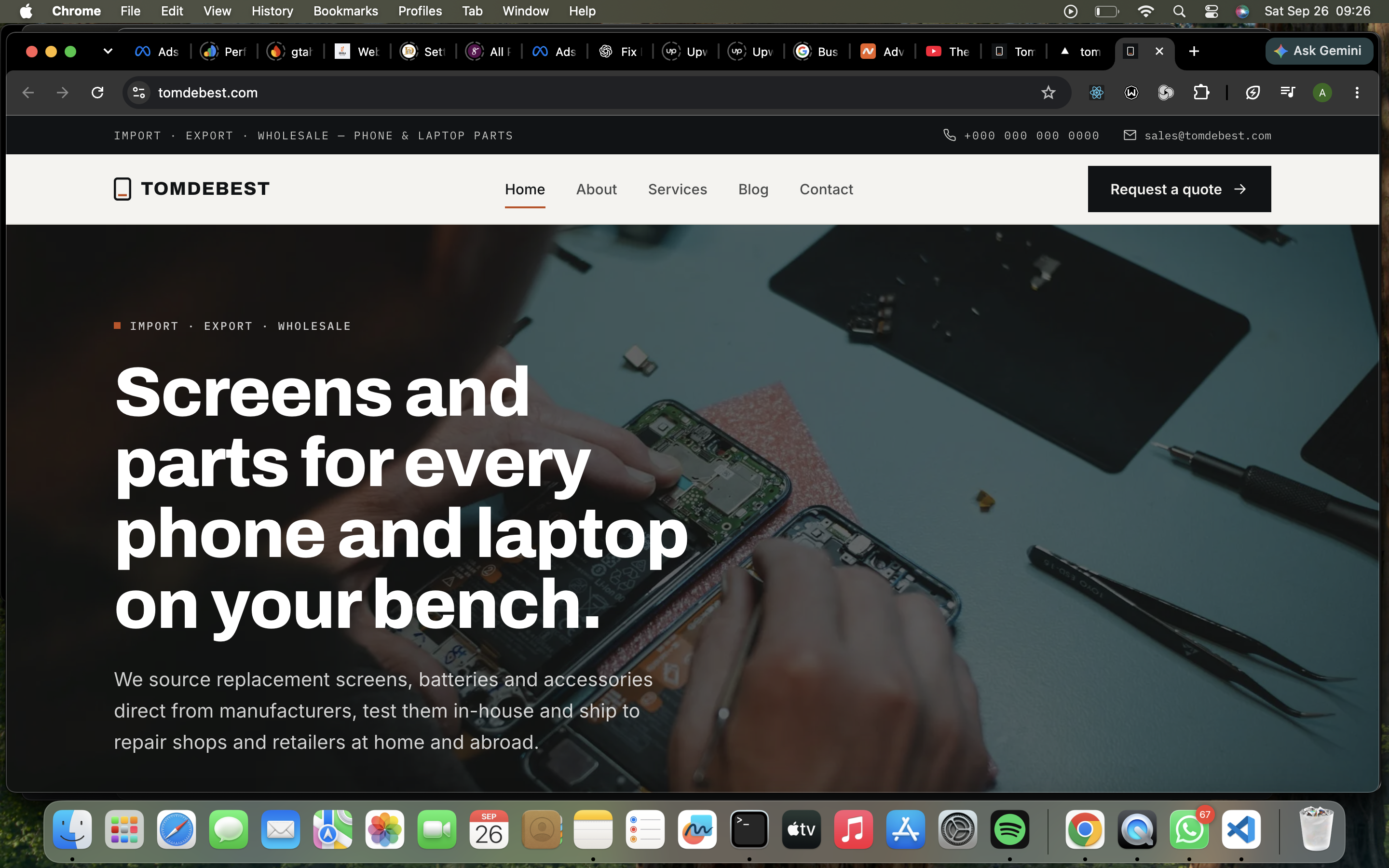 Project screenshot